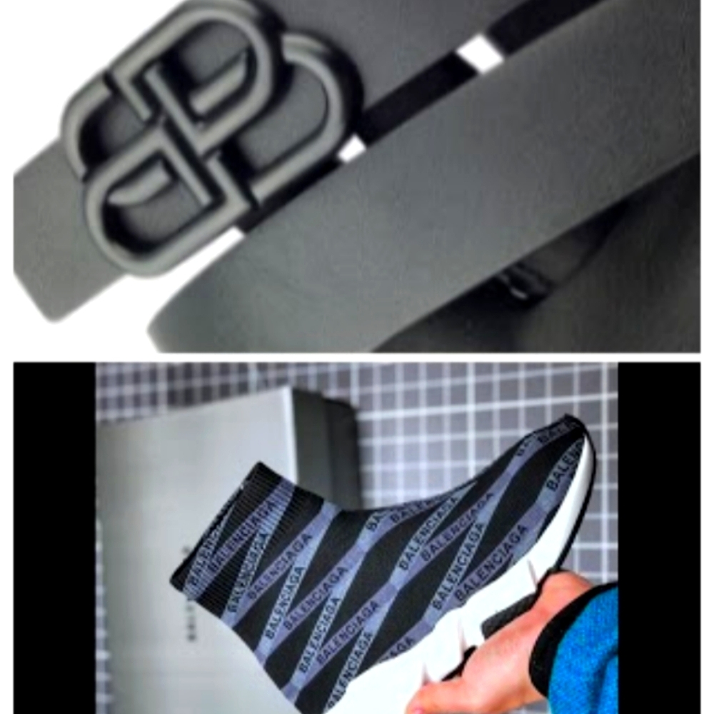 New Balenciaga Belt & Shoes